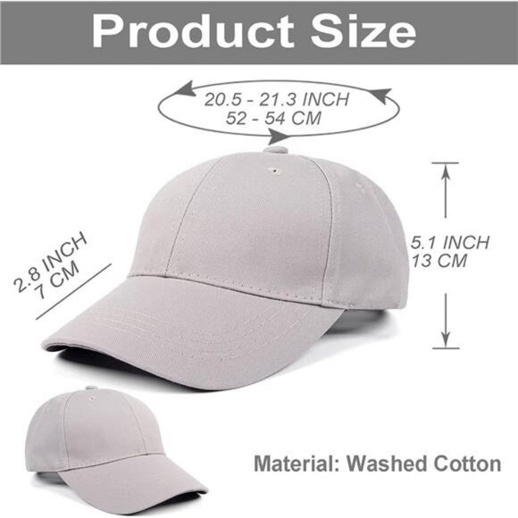 4 Pieces Toddler Baseball Hat Kid Toddler Baseball Cap Washed Cotton Washed - Picture 2 of 8